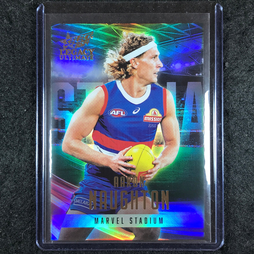 2024 Select AFL Legacy Ultimate AARON NAUGHTON Stadia 46/90 #89