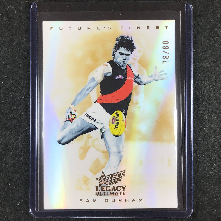 2024 Select AFL Legacy Ultimate SAM DURHAM Future's Finest 78/80 #13