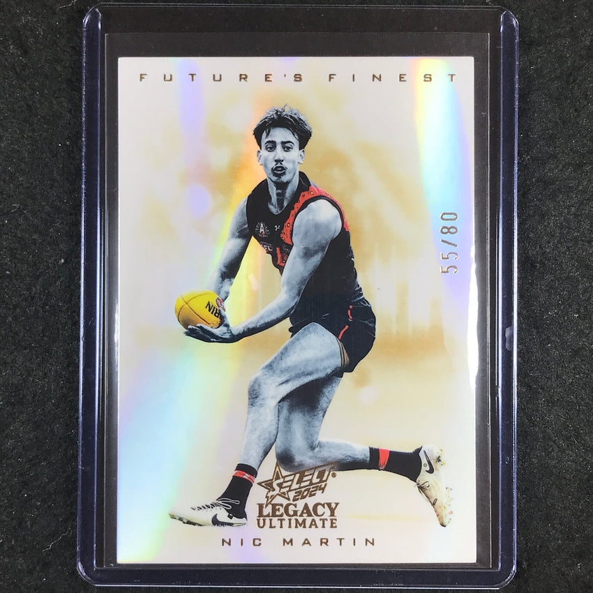 2024 Select AFL Legacy Ultimate NIC MARTIN Future's Finest 55/80 #14