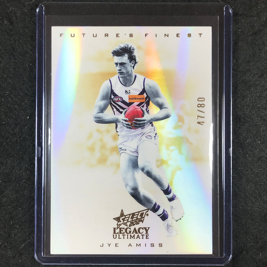 2024 Select AFL Legacy Ultimate JYE AMISS Future's Finest 47/80 #16