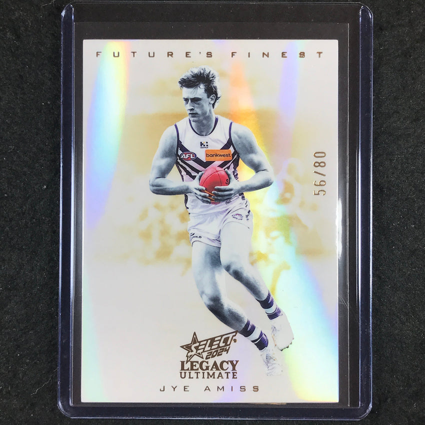 2024 Select AFL Legacy Ultimate JYE AMISS Future's Finest 56/80 #16