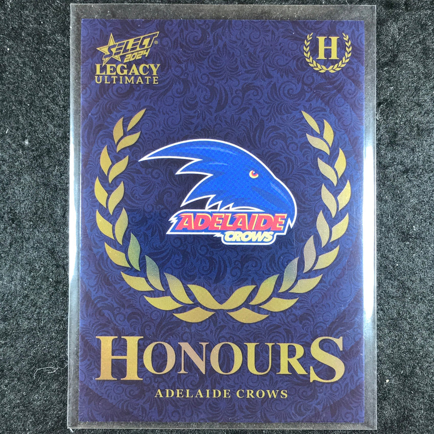 2024 Select AFL Legacy Ultimate ADELAIDE CROWS LOGO Honours 212/255 #1