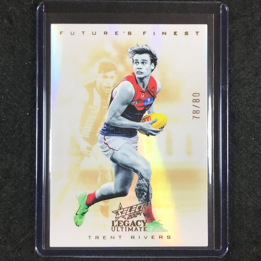 2024 Select AFL Legacy Ultimate TRENT RIVERS Future's Finest 78/80 #32