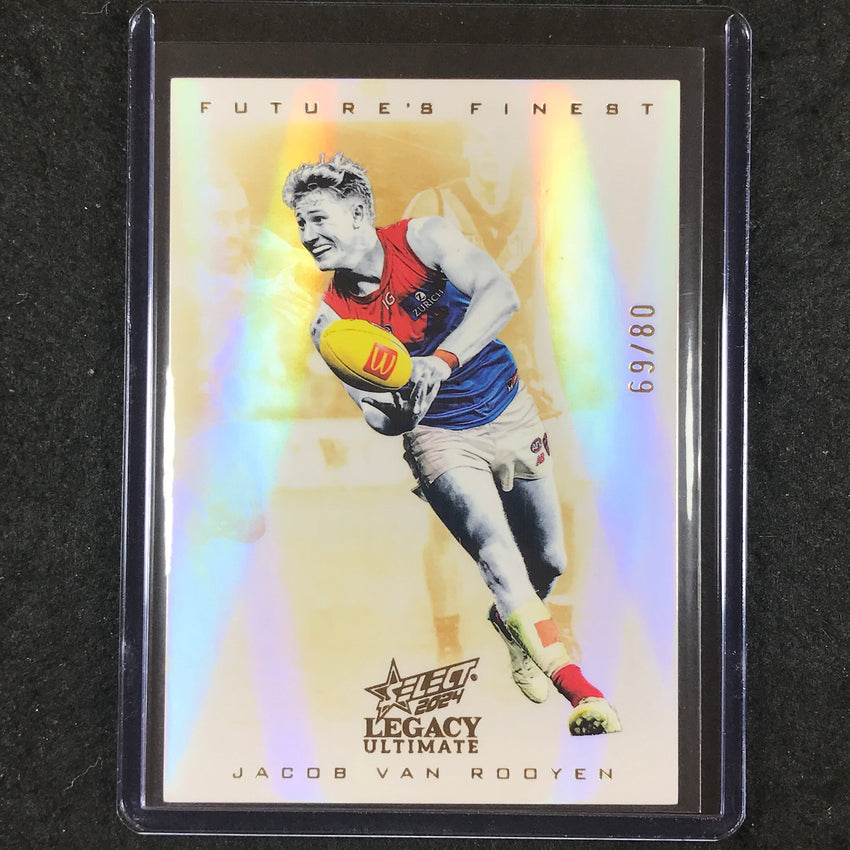 2024 Select AFL Legacy Ultimate JACOB VAN ROOYEN Future's Finest 69/80 #33