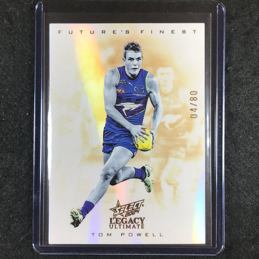 2024 Select AFL Legacy Ultimate TOM POWELL Future's Finest 04/80 #34