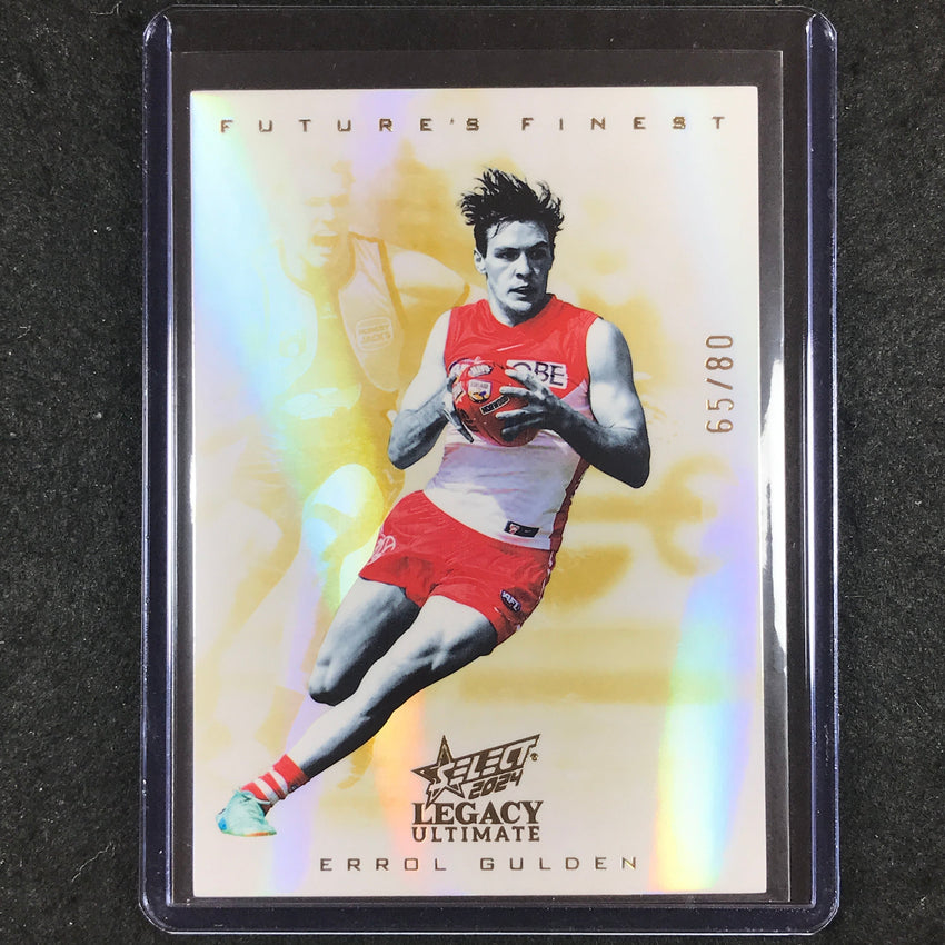 2024 Select AFL Legacy Ultimate ERROL GULDEN Future's Finest 65/80 #47