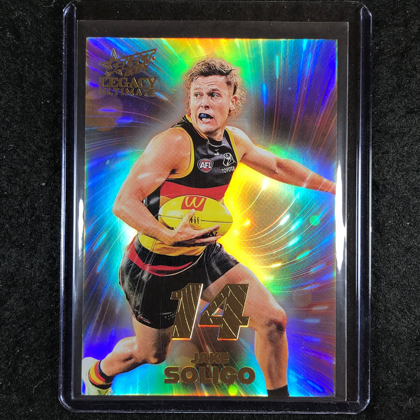 2024 Select AFL Legacy Ultimate JAKE SOLIGO Vortex 07/80 #6