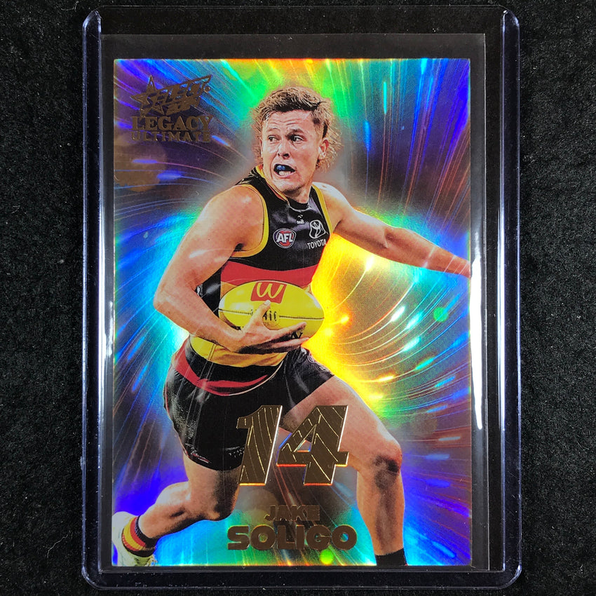2024 Select AFL Legacy Ultimate JAKE SOLIGO Vortex 49/80 #6