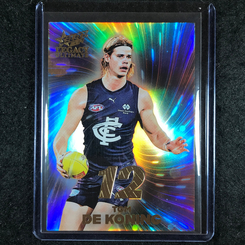 2024 Select AFL Legacy Ultimate TOM DE KONING Vortex 71/80 #15