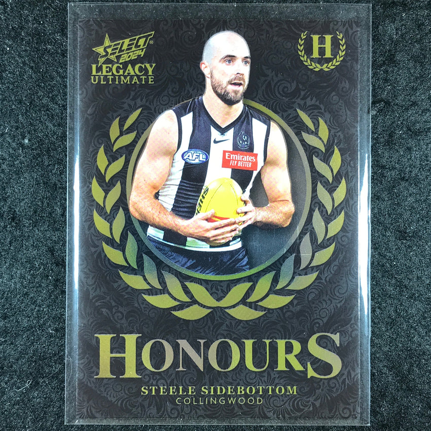 2024 Select AFL Legacy Ultimate STEELE SIDEBOTTOM Honours 110/255 #44