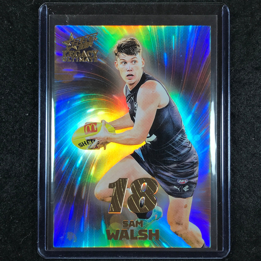 2024 Select AFL Legacy Ultimate SAM WALSH Vortex 35/80 #17