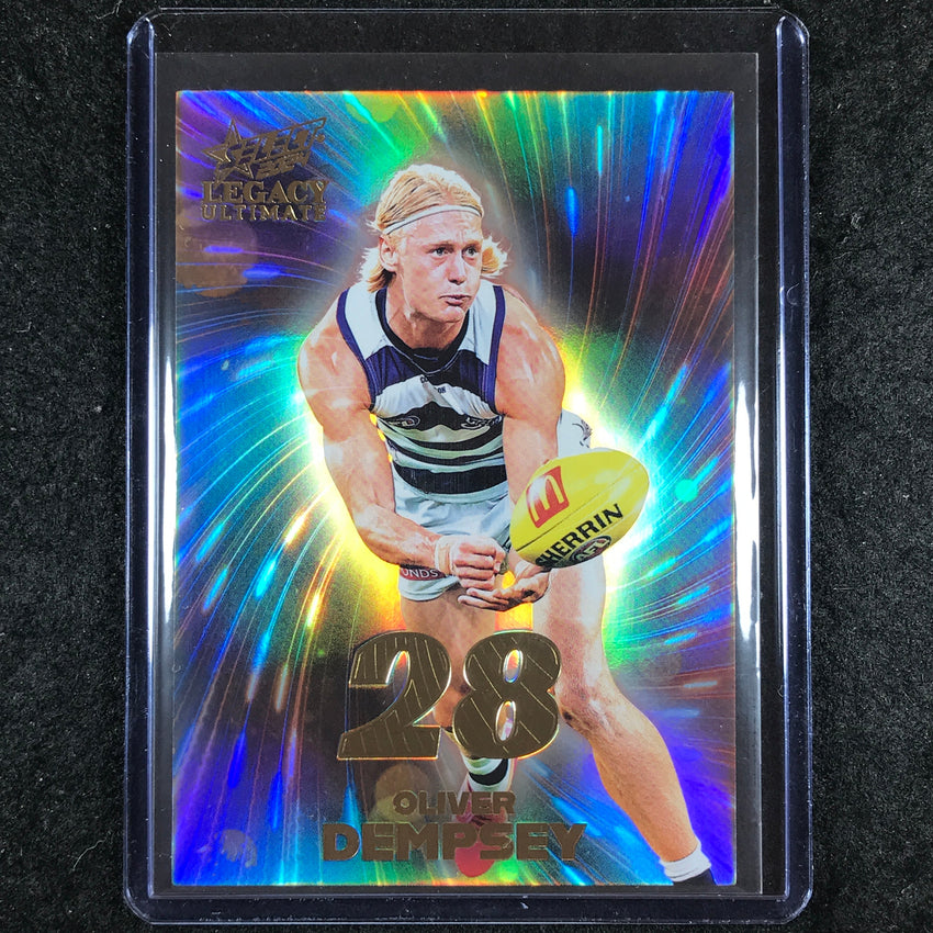 2024 Select AFL Legacy Ultimate OLIVER DEMPSEY Vortex 21/80 #39