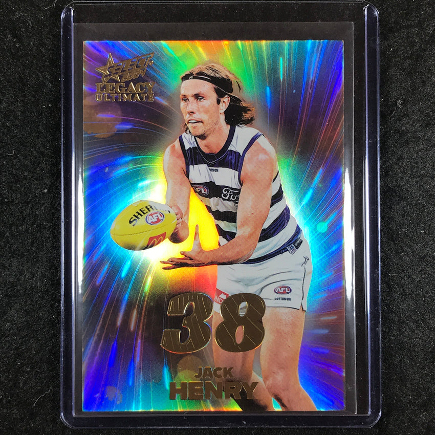 2024 Select AFL Legacy Ultimate JACK HENRY Vortex 23/80 #40