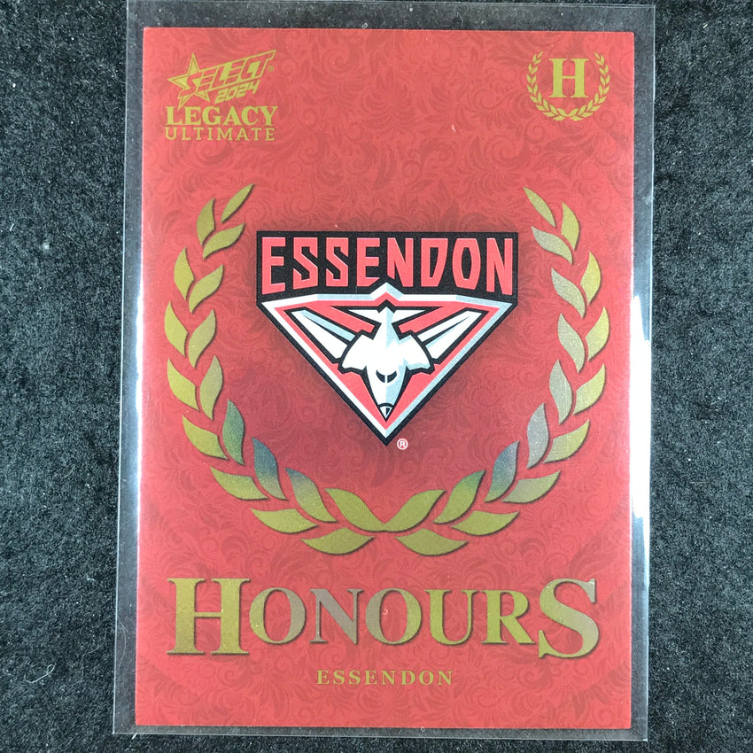 2024 Select AFL Legacy Ultimate ESSENDON LOGO Honours 006/255 #45