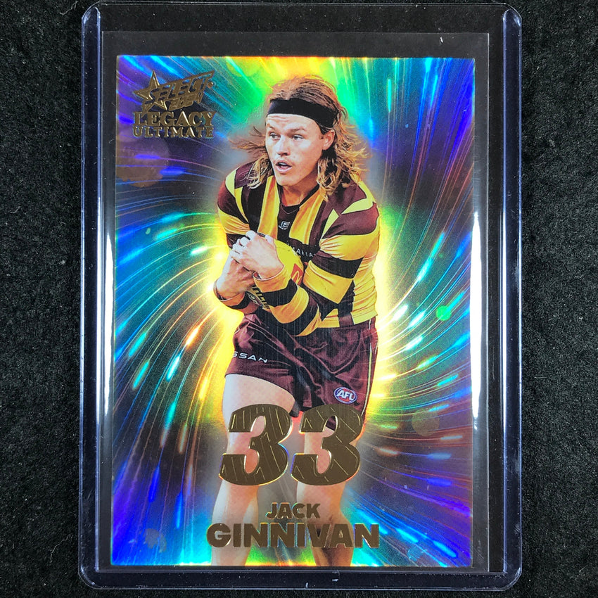 2024 Select AFL Legacy Ultimate JACK GINNIVAN Vortex 49/80 #56