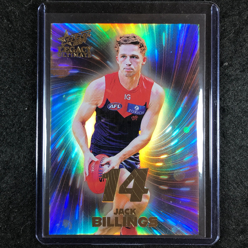 2024 Select AFL Legacy Ultimate JACK BILLINGS Vortex 61/80 #61