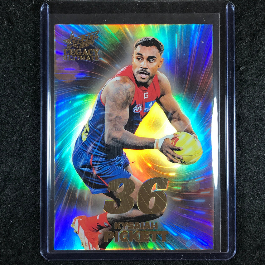 2024 Select AFL Legacy Ultimate KYSAIAH PICKETT Vortex 28/80 #66