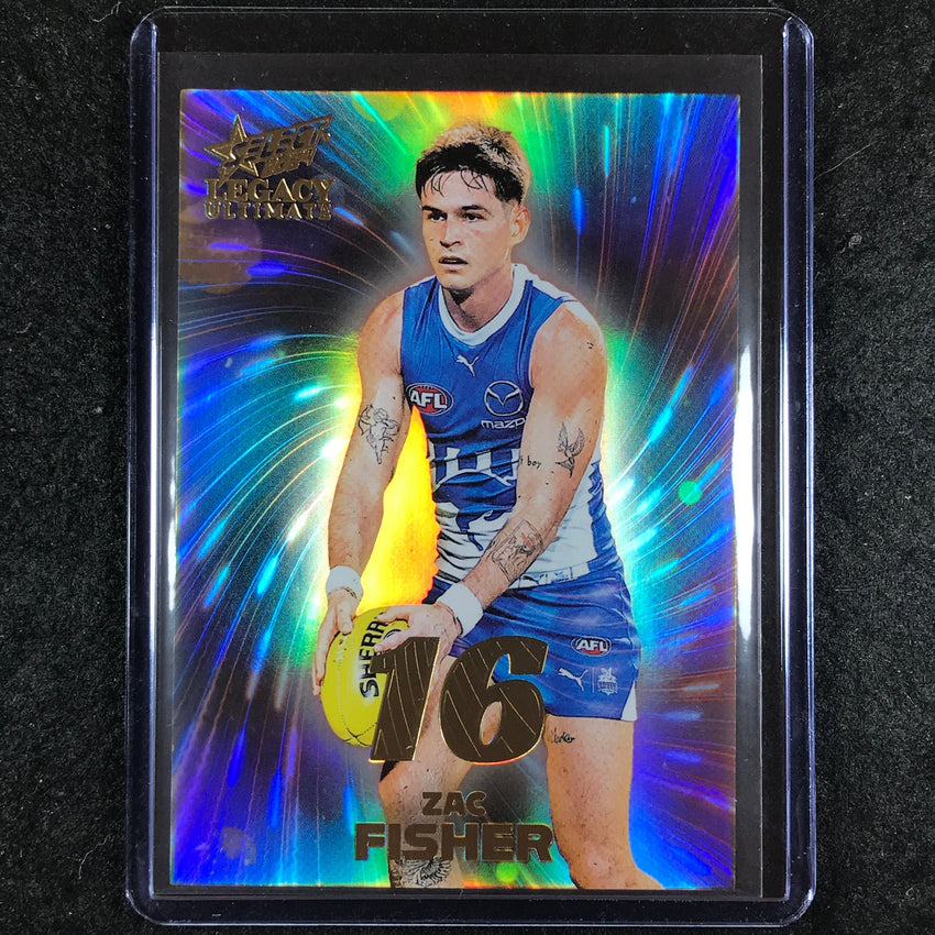2024 Select AFL Legacy Ultimate ZAC FISHER Vortex 15/80 #68