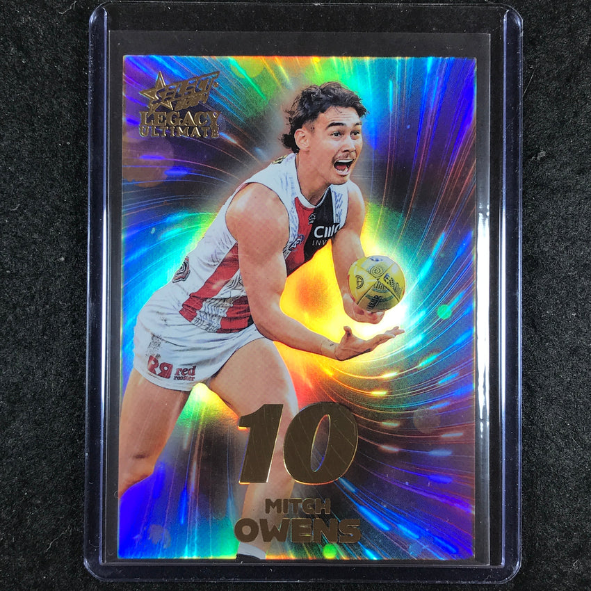 2024 Select AFL Legacy Ultimate MITCH OWENS Vortex 65/80 #87