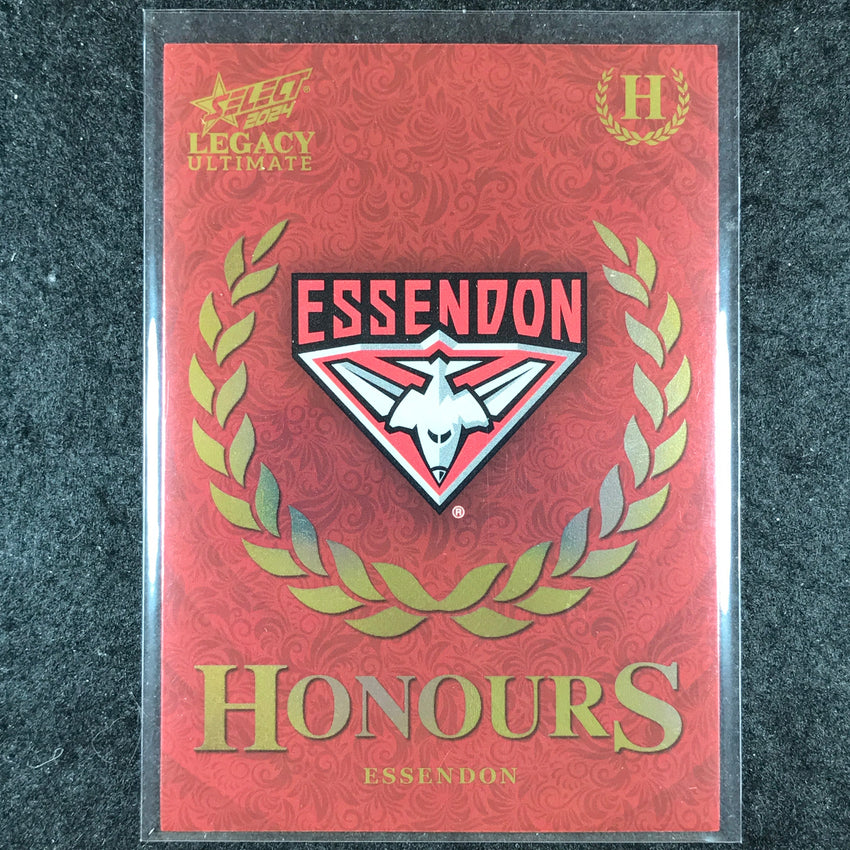 2024 Select AFL Legacy Ultimate ESSENDON LOGO Honours 246/255 #45