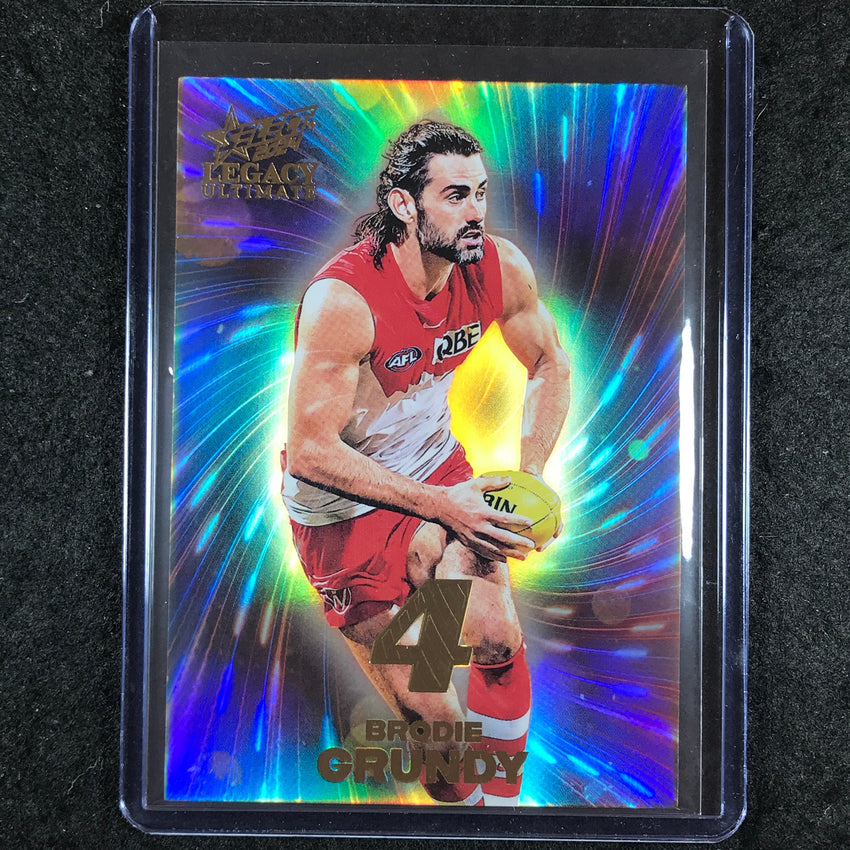 2024 Select AFL Legacy Ultimate BRODIE GRUNDY Vortex 24/80 #92
