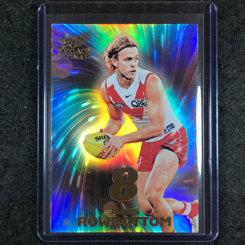 2024 Select AFL Legacy Ultimate JAMES ROWBOTTOM Vortex 20/80 #96