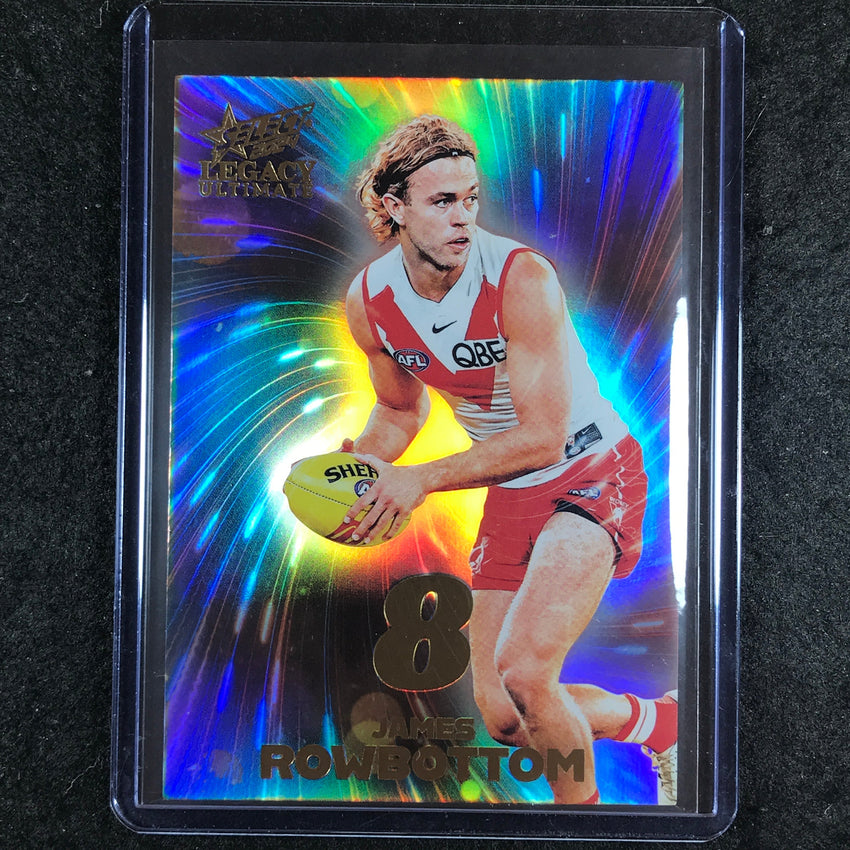 2024 Select AFL Legacy Ultimate JAMES ROWBOTTOM Vortex 37/80 #96