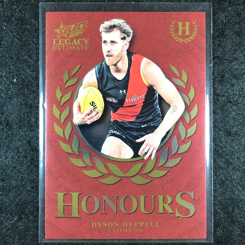 2024 Select AFL Legacy Ultimate DYSON HEPPELL Honours 158/255 #46