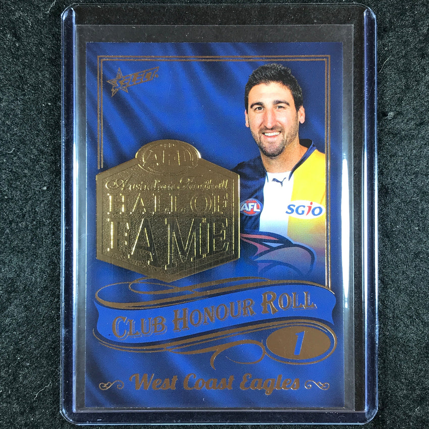 2024 Select AFL Legacy Ultimate WEST COAST 1 Hall of Fame Honour Roll 01/75 #28