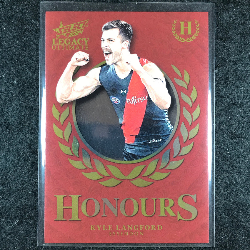 2024 Select AFL Legacy Ultimate KYLE LANGFORD Honours 236/255 #47