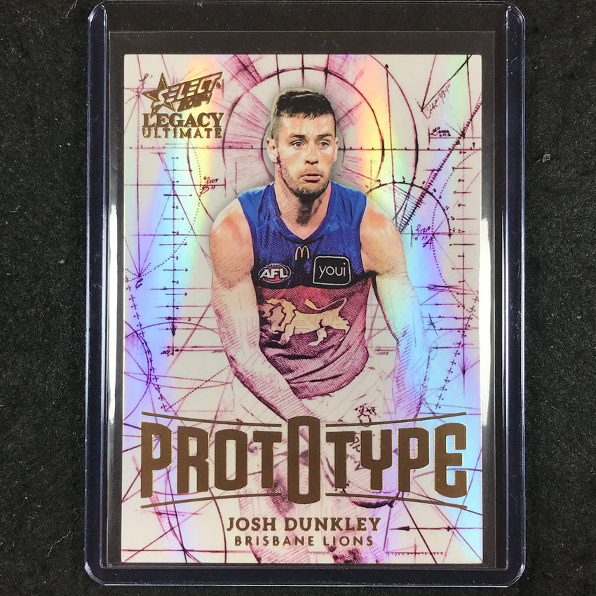 2024 Select AFL Legacy Ultimate JOSH DUNKLEY Prototype 14/60 #13