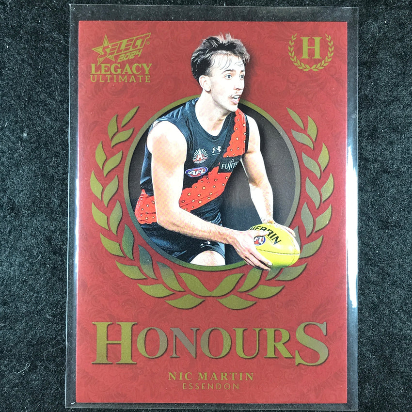 2024 Select AFL Legacy Ultimate NIC MARTIN Honours 148/255 #48