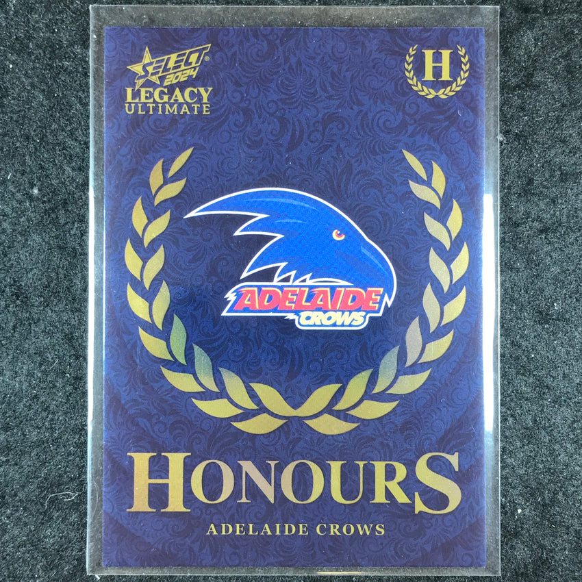 2024 Select AFL Legacy Ultimate ADELAIDE CROWS LOGO Honours 235/255 #1