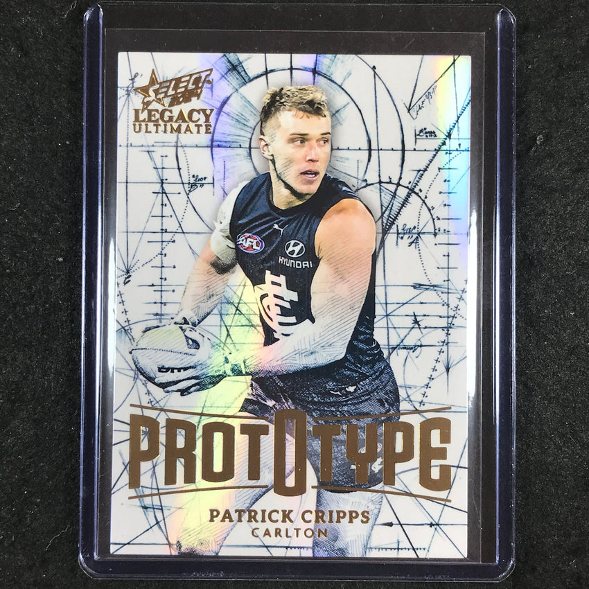 2024 Select AFL Legacy Ultimate PATRICK CRIPPS Prototype 10/60 #18