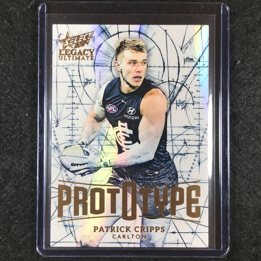 2024 Select AFL Legacy Ultimate PATRICK CRIPPS Prototype 17/60 #18