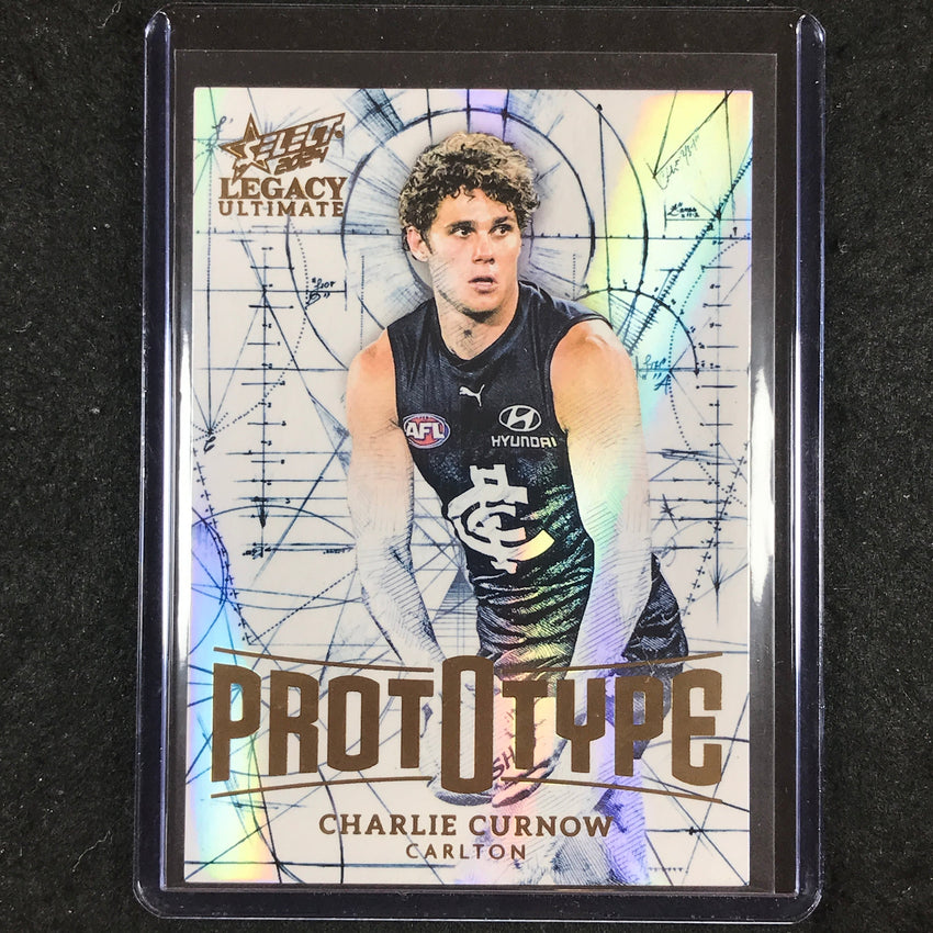 2024 Select AFL Legacy Ultimate CHARLIE CURNOW Prototype 08/60 #19