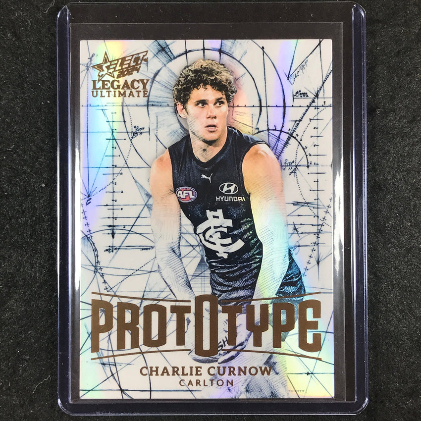 2024 Select AFL Legacy Ultimate CHARLIE CURNOW Prototype 21/60 #19