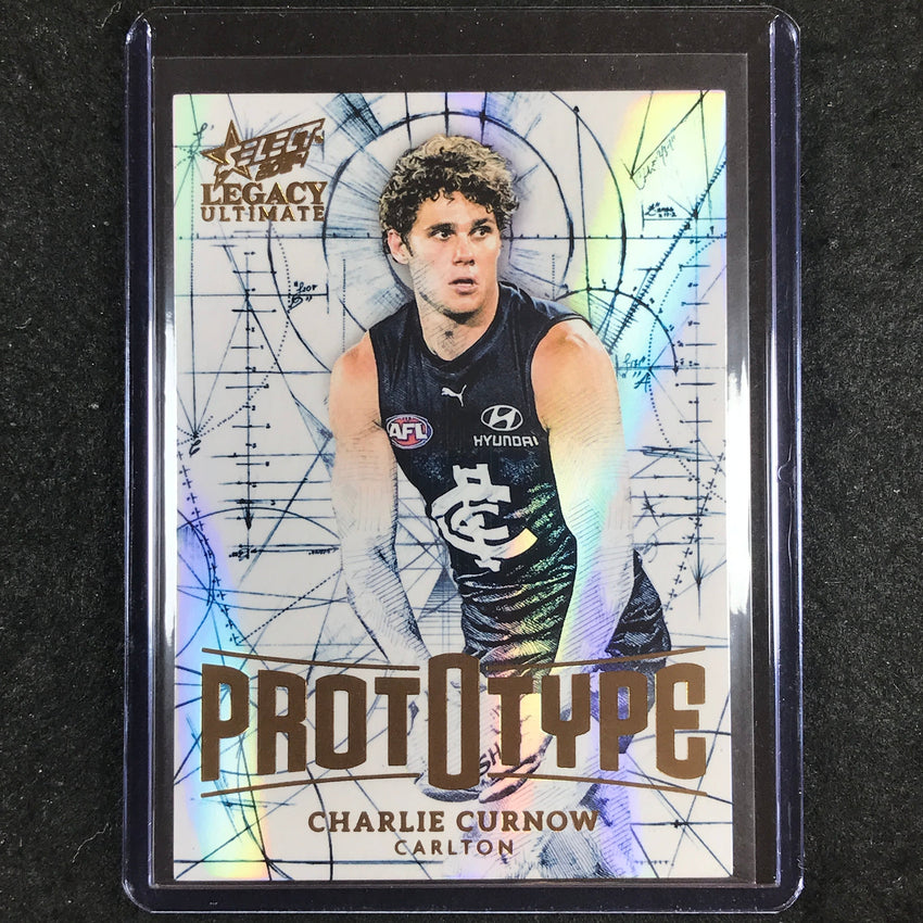 2024 Select AFL Legacy Ultimate CHARLIE CURNOW Prototype 52/60 #19