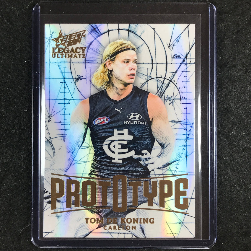 2024 Select AFL Legacy Ultimate TOM DE KONING Prototype 41/60 #20