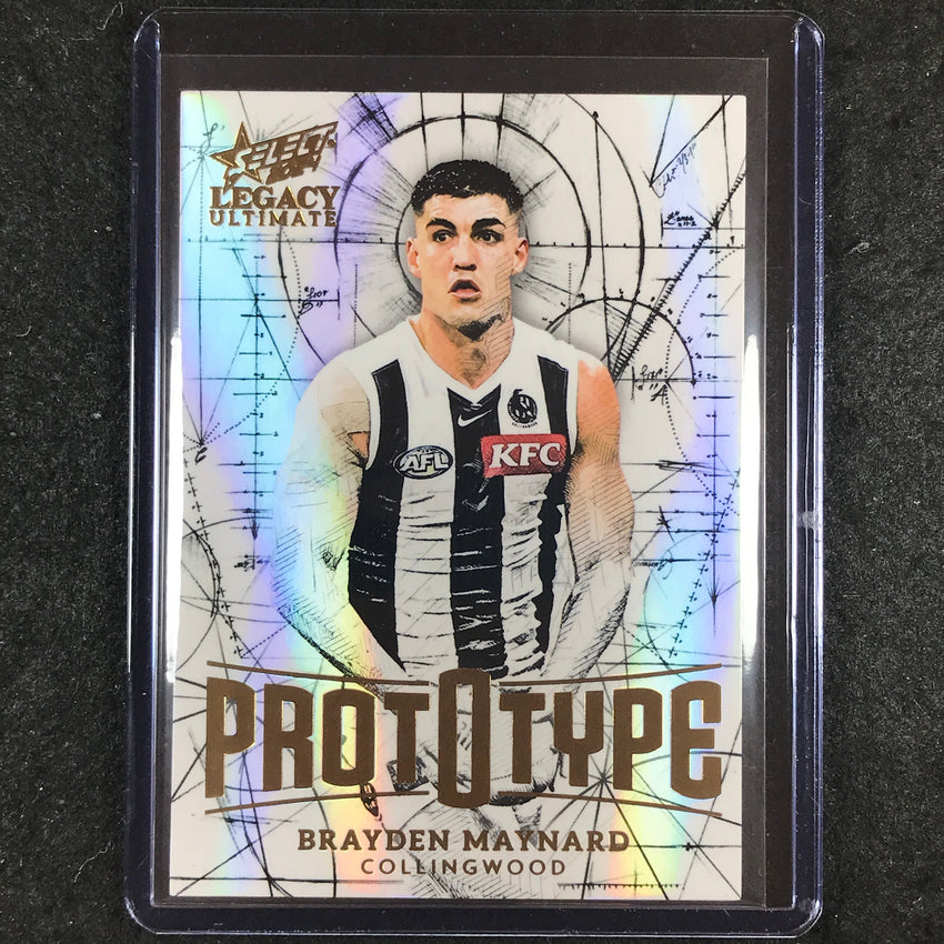 2024 Select AFL Legacy Ultimate BRAYDEN MAYNARD Prototype 09/60 #29