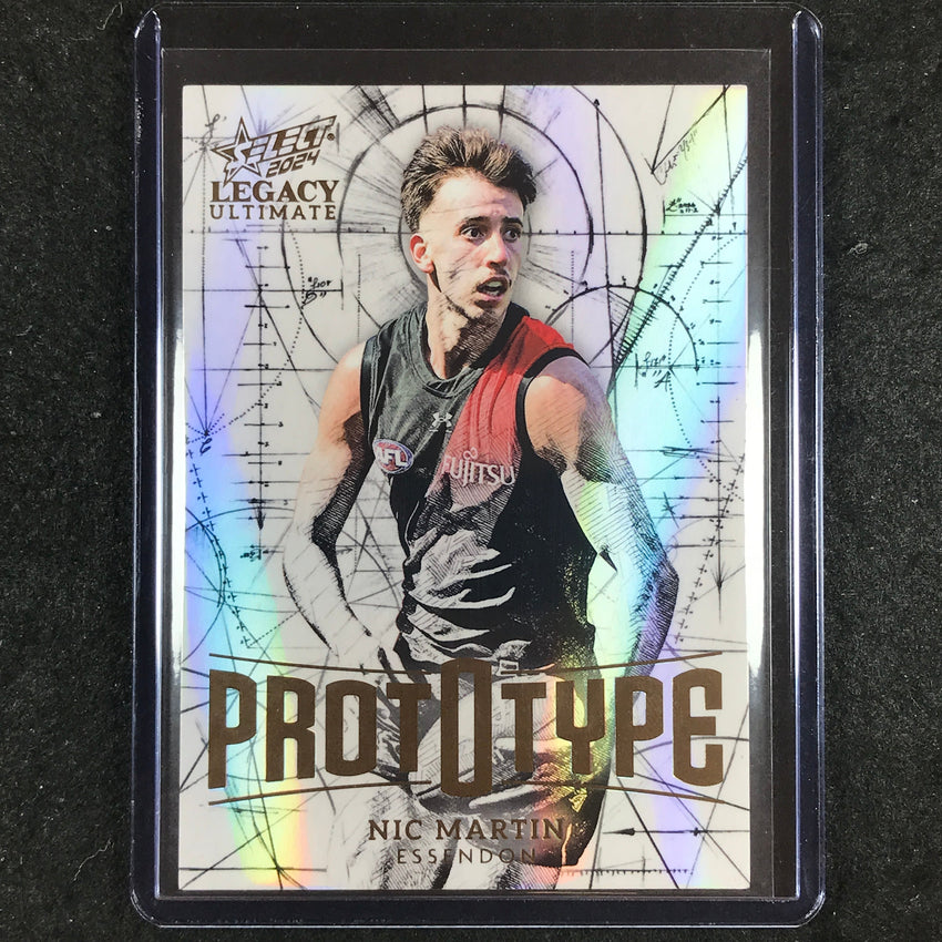 2024 Select AFL Legacy Ultimate NIC MARTIN Prototype 45/60 #35