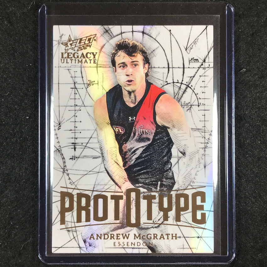 2024 Select AFL Legacy Ultimate ANDREW MCGRATH Prototype 18/60 #36