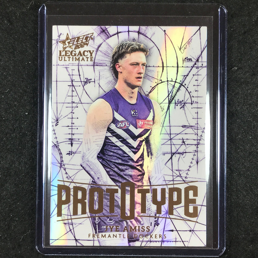 2024 Select AFL Legacy Ultimate JYE AMISS Prototype 41/60 #41