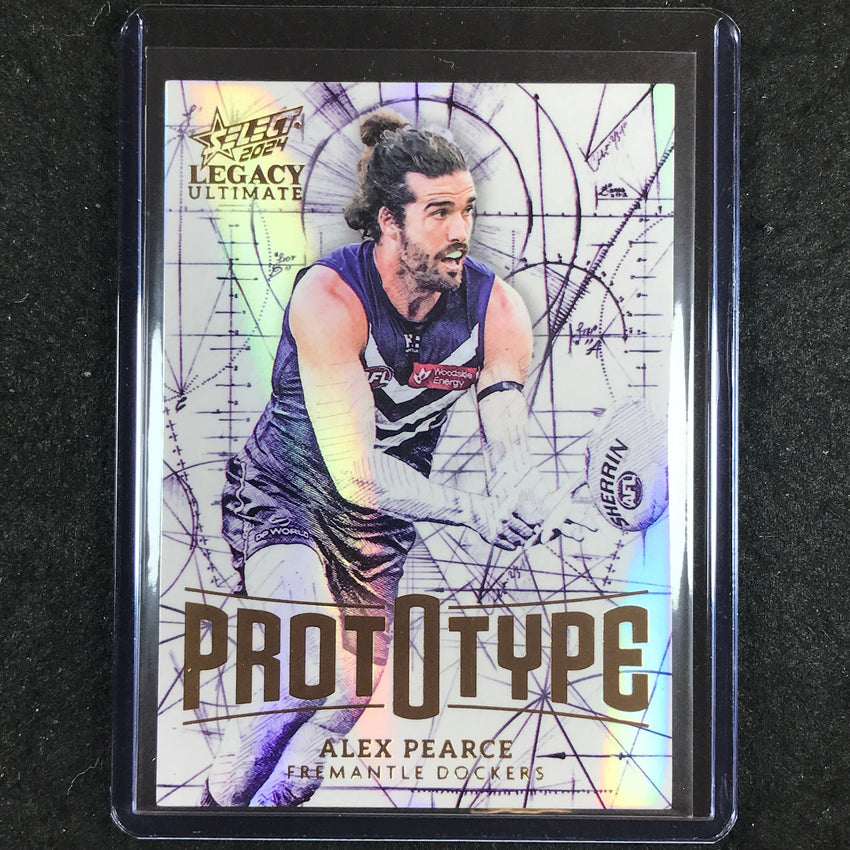 2024 Select AFL Legacy Ultimate ALEX PEARCE Prototype 52/60 #45