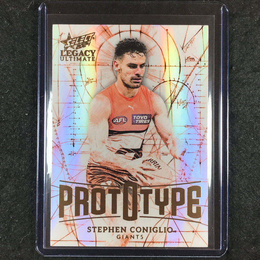 2024 Select AFL Legacy Ultimate STEPHEN CONIGLIO Prototype 01/60 #58