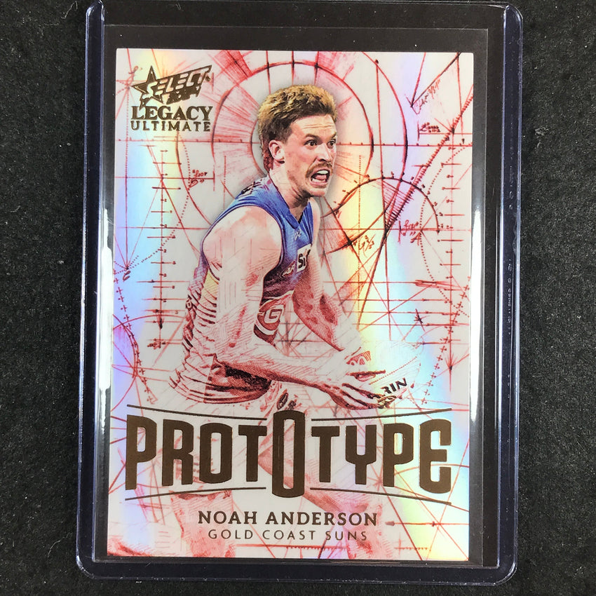 2024 Select AFL Legacy Ultimate NOAH ANDERSON Prototype 36/60 #65