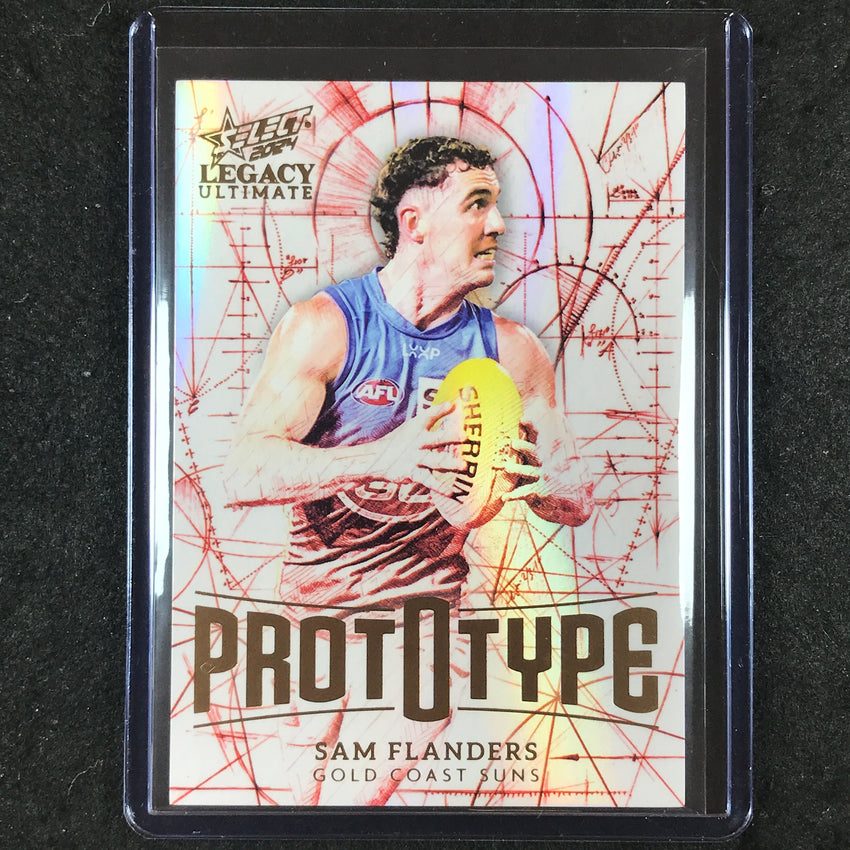2024 Select AFL Legacy Ultimate SAM FLANDERS Prototype 23/60 #67