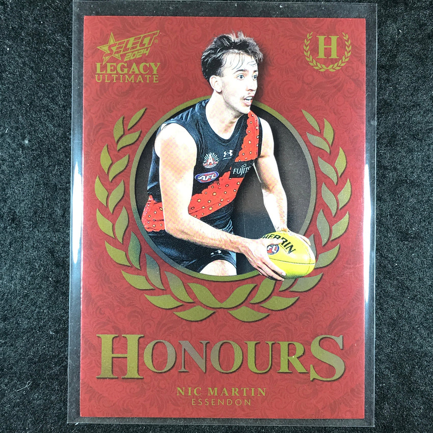 2024 Select AFL Legacy Ultimate NIC MARTIN Honours 223/255 #48
