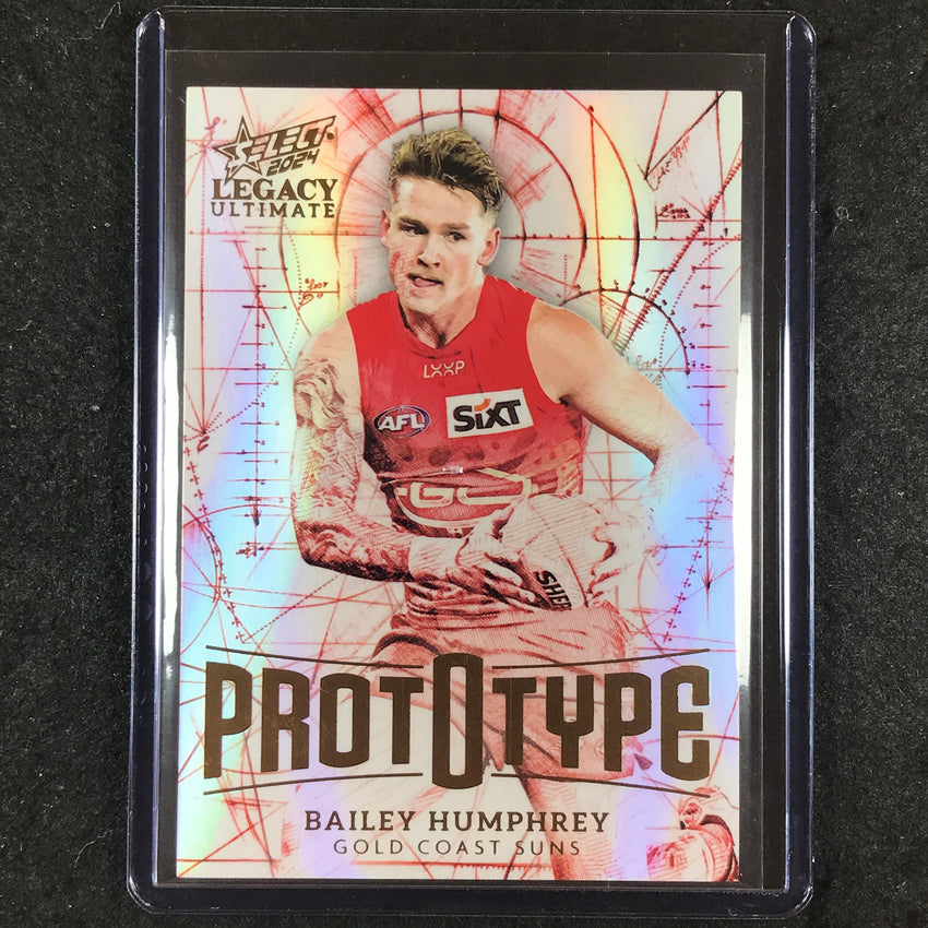 2024 Select AFL Legacy Ultimate BAILEY HUMPHREY Prototype 43/60 #68