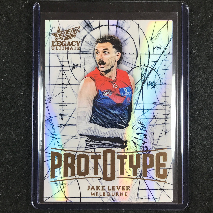 2024 Select AFL Legacy Ultimate JAKE LEVER Prototype 40/60 #82